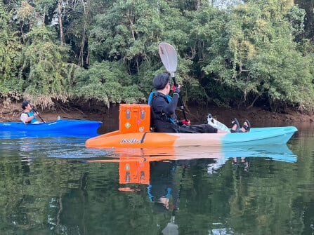 เรือคายัค 1 ที่นั่ง FEELFREE รุ่น EVEREST สี MINT/ORANGE_3